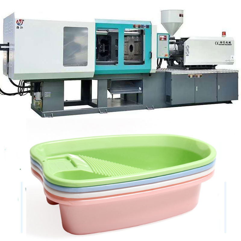 6.5KW Heating Power Small Vertical Injection Molding Machine 3.5*1.5*1.8m Dimension for Precision Molding