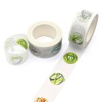 Colored Gold Foil Sticky Washi Tape Waterproof For Memory Album Decor
