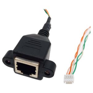 Quality Cat 5e RJ45 Wire Harness Micro JST 4pin GH 1.25MM Lan Jumper Cable wholesale