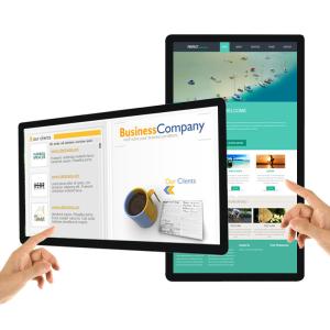 Quality 32 inch wall mount advertising player capacitance touch advertising machine wholesale