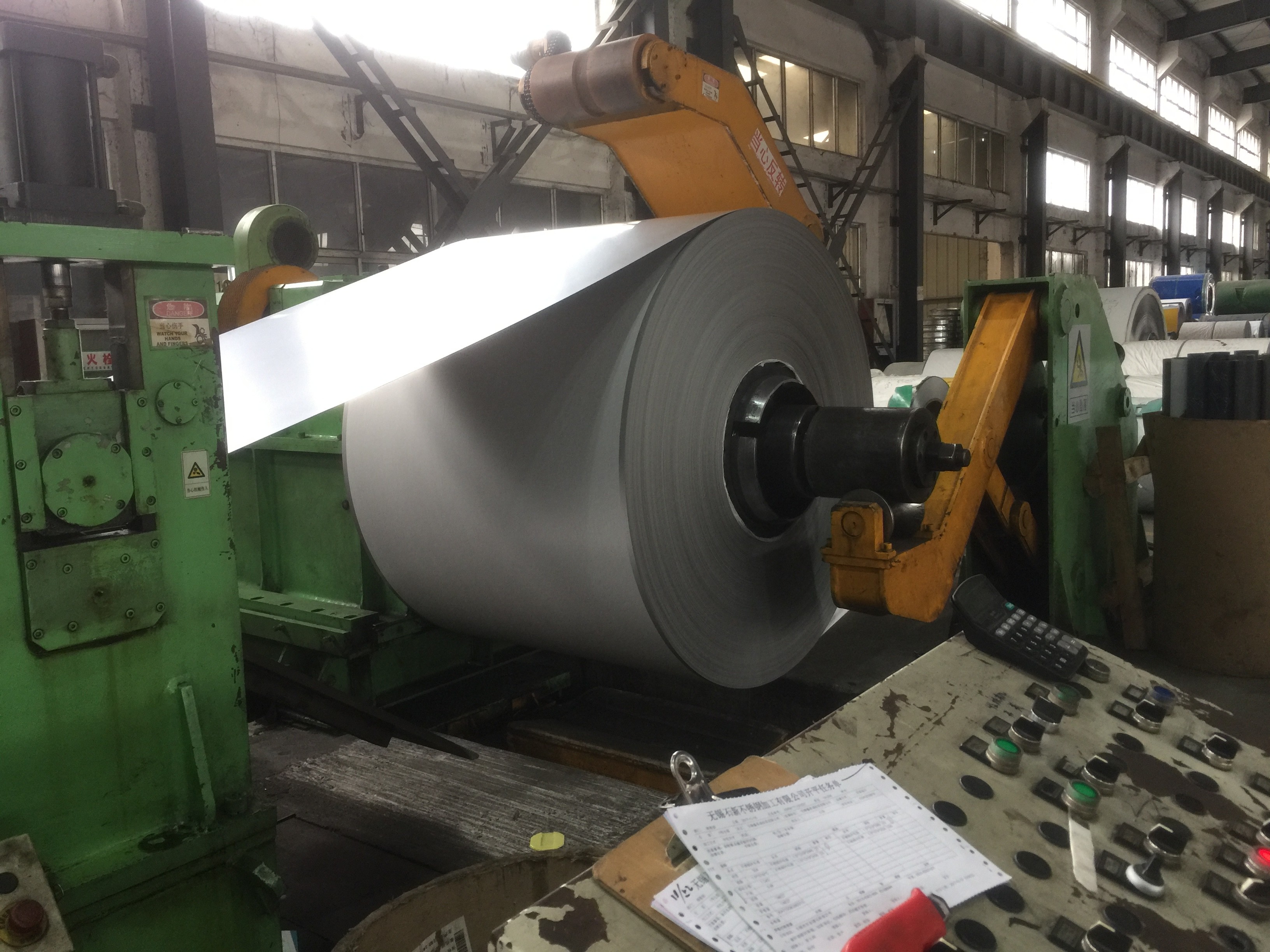 GB EN Stainless Steel Coil Tubing Hairline 304 Polished Stainless Steel Sheet