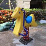 Playground Horse Spring Rider Seesaw Corrosion Resistance