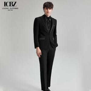 Quality TR Fabric Custom Men's Suit Slim Fit Business Casual Formal Wear for Wedding Dress wholesale