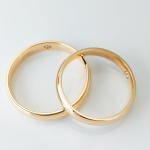 Built In Diamond 18K Men19 Women13 Rose Gold Couple Rings