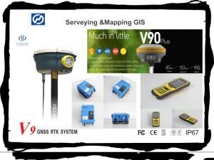 Quality Centimeter Accuracy Supports Electronic Bubble GPS Hi Target V90 wholesale