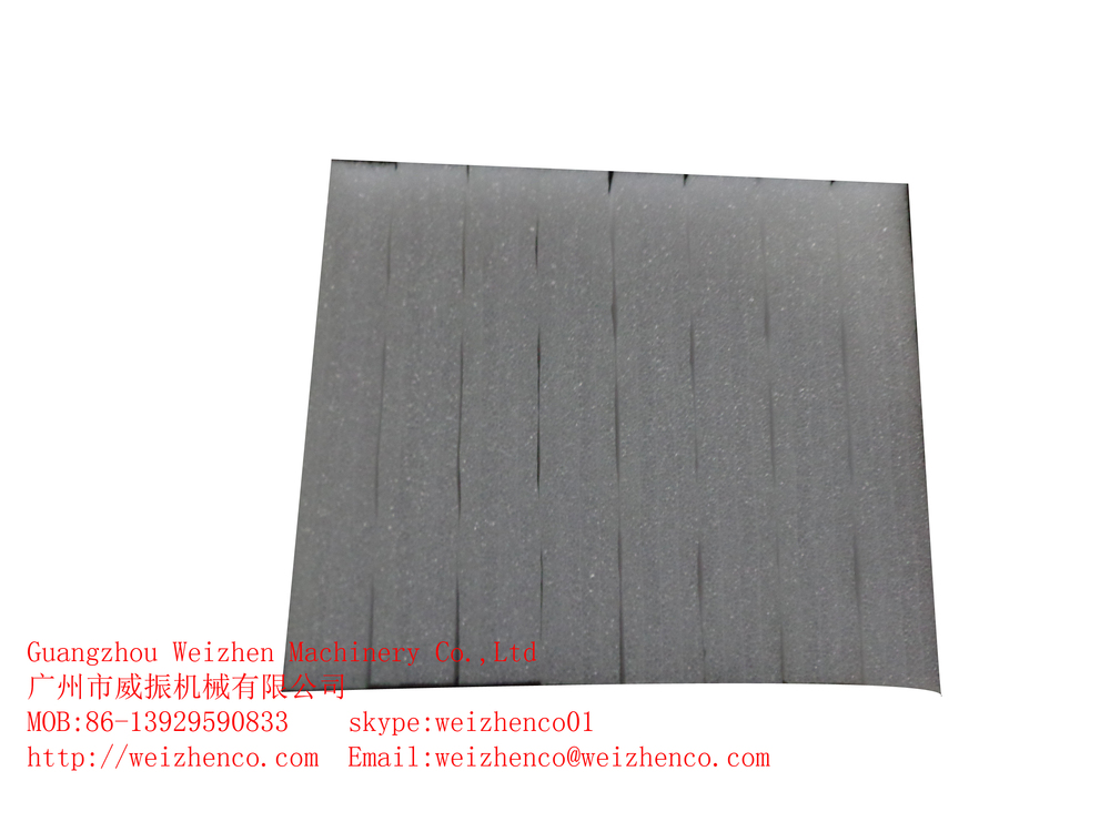 Semi-automatic Manual Vertical Cutting Machine for EPE/EVA Sponge Cutting Performance