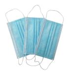 3 ply Good quality non-woven fabric disposable individual hospital medical face