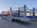 Hydraulic Deck Car Carrier Semi Vehicle Transport Truck Trailer