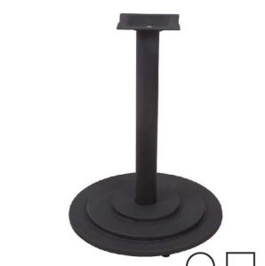 Quality Round Cast Iron Restaurant Table Bases Heavy Duty With Dia 30&quot; Base Size wholesale