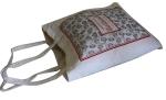 Natural color 10az cotton Eco shopping bags personized printing Tote bag