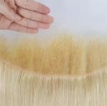 Blonde 613 Transparent HD Lace Frontal Brazilian Straight Human Hair Blonde
