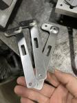 Flashlight Polished stainless steel clip Flashlight metal clip flashlight holder