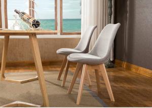 Quality UV Proof Material Eames Kitchen Chair , Multi Coloured Dining Chairs wholesale