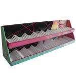 Durable Cosmetic Counter Display , Cardboard Tabletop Display Stands