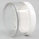 PET Plastic 60g 2.7oz Clear Cosmetic Jars