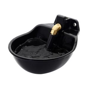 Quality Brass Valve 2.5l Enamelled Cattle Water Bowls Easy Cleaning wholesale