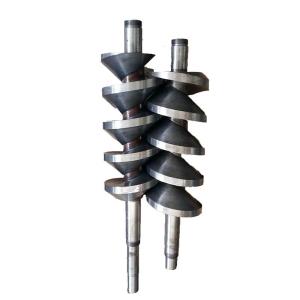 Quality Single Extruder Barrel Screw 0.5-0.8mm For HDPE LDPE Extrusion Machine wholesale
