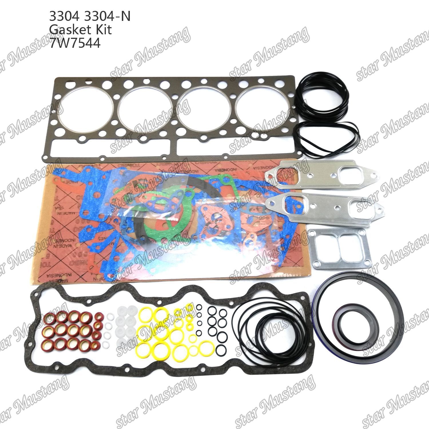 Full Gasket Kit 3304 3304-N 7W7544 Online Support