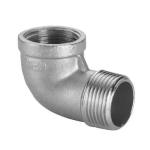 Stainless Steel 304 316 90 Degree Threaded Elbow Pipe Fittings for Plumbing