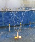 Stainless Steel Pirouette Fountain Jet Nozzle Fountain Spray Head Pond Fountain