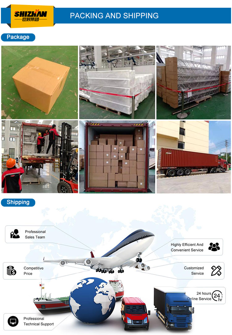 Customized Aluminium Lighting Truss For Performance ISO9001