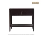 Small Hotel Bedside Tables With Drawers , Living Room Wood Nightstand