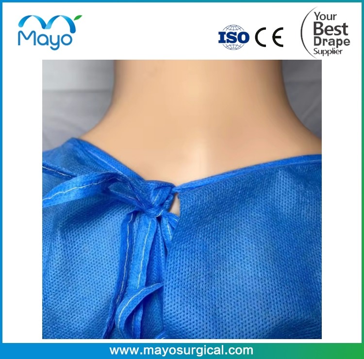 Single Use Medical Protective Gown ISOLATION GOWN PP 30GR