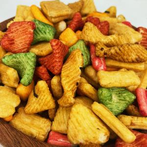Quality Korean Mixed Rice Crackers All Ages Snacks Foods wholesale