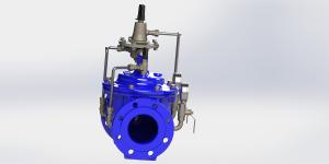 Quality A400 Long Life Time Flow Control Valve For Water System , Irrigation System wholesale