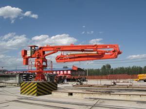 China Horizontal Concrete Boom Pump , 11kw Hydraulic Placing Boom on sale