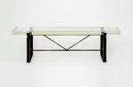 Stylish Flat Furniture SGS Sandblast Sand Carved Glass