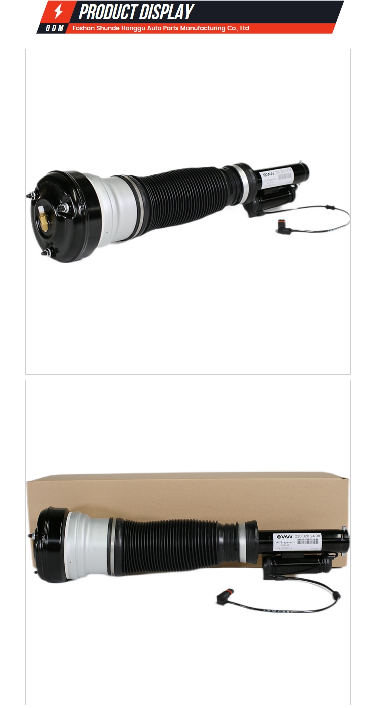 Airmatic Front L/R Air shock absorber For Mercedes Benz S-Class W220 S280 S320 S350 S430 S500 S600 2203202438 Air Suspension