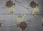 Brown Color Golden Tricot Mattress Quilting Fabric For Bedding Shrink Resistant