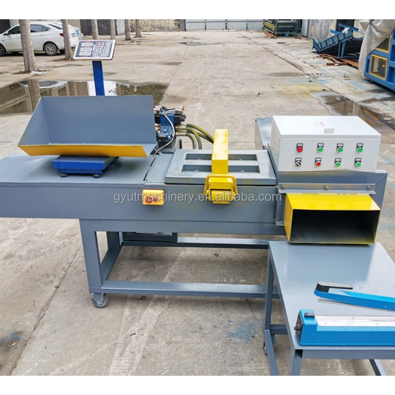 Rag Baling Machine for Secondhand Clothes and Wool Fibre Wipers at 2300*5700*2900mm