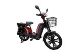 Steel Frame 48v 350w Adult Electric Bike 9 Mos Tube Controller