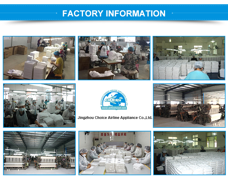 Tray Packing Airline Disposable Cotton Face Towels
