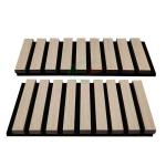 Mildewproof Acoustic Timber Wall Panels , Multiscene Wood Paneling Soundproof