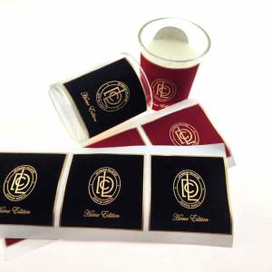 Quality Velvet Candle Label Printing Scent Luxury Private Label Candle Jar Perfume Bottle Stickers wholesale