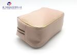 Leather Cosmetic Bag Tropizoid Shape Personalised Lady Makeup Bag Light Weight