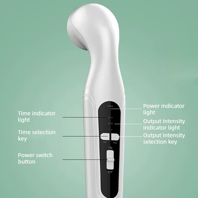 Ultrasonic therapy equipment portable rehabilitation instrument pain relief physiotherapy deep myofascial massage relaxer