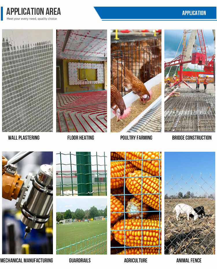 0.5m-2m Width Galvanised Welded Wire Panel For Protecting Mesh And Fence