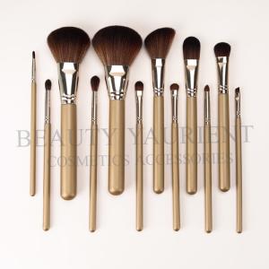 Quality 12piece Synthetic Makeup Brush Set Beginner Makeup Brush Kit Skin Friendly wholesale