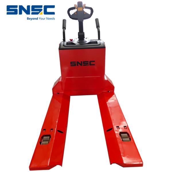 Electric Pallet Truck for Coil Handling 2000kg Fork Length 11mm Min. Lifting