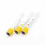 CE Certified Vacuum Venous Vacuum Blood Collection Gel And Clot Activator Yellow