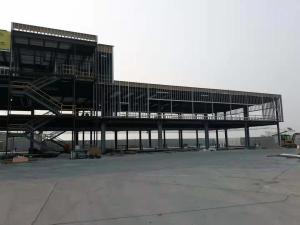 Quality Grey Paint Floor Decking Garage Steel Frame For High Building wholesale