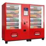 Customized 19 Inch Touch Screen Food and Drink Vending Machines