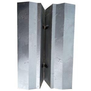 Quality Anti Impact Flat / Veed Type 63HRC Bimetallic Hammer Tips wholesale
