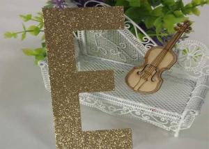 Quality Customized Handmade Glitter Cardstock Letters Upper Case Letters E wholesale