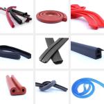 Smooth Surface Custom Silicone Rubber Weather Stripping for Room Garage and Car