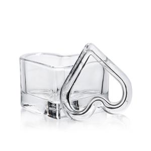 Quality High quality crystal glass jewelry box for wedding gifts wholesale